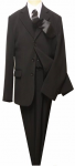 BOYS 5PC. SUIT (BLACK) 2121304-5